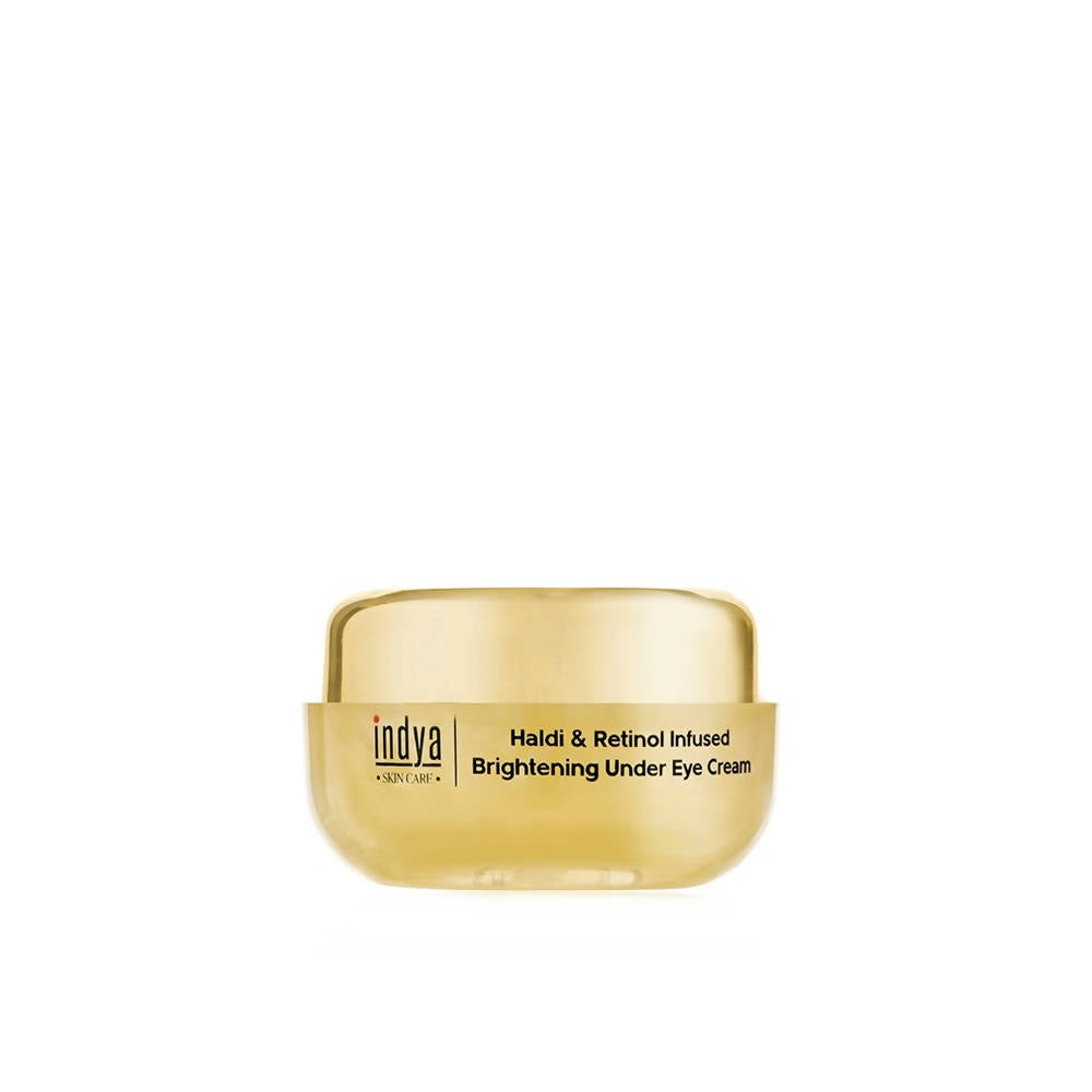 Indya Haldi & Retinol Infused Brightening Under Eye Cream | Grocsy