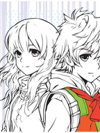 Dreamland Publications Colour Your Own Manga Book 3 With Free Manga Colouring Poster For Kids | Grocsy