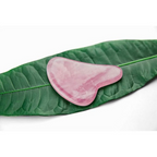 Bronson Professional Rose Quartz Gua Sha Face Massage Tool | Grocsy
