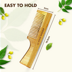 Pink Woolf Neem Wood Comb | Grocsy