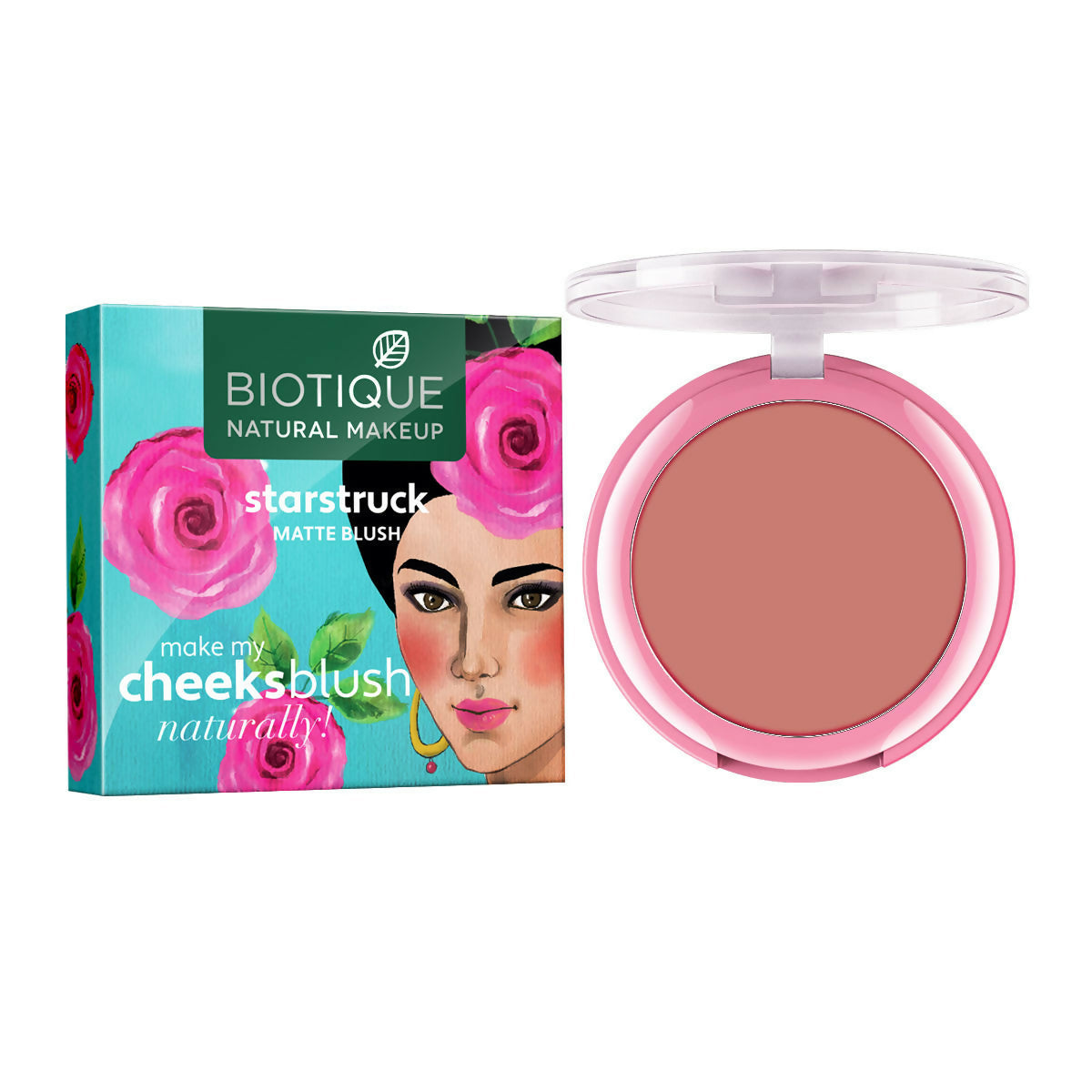 Biotique Starstruck Matte Blush -Modesty Blush-BL31 | Grocsy