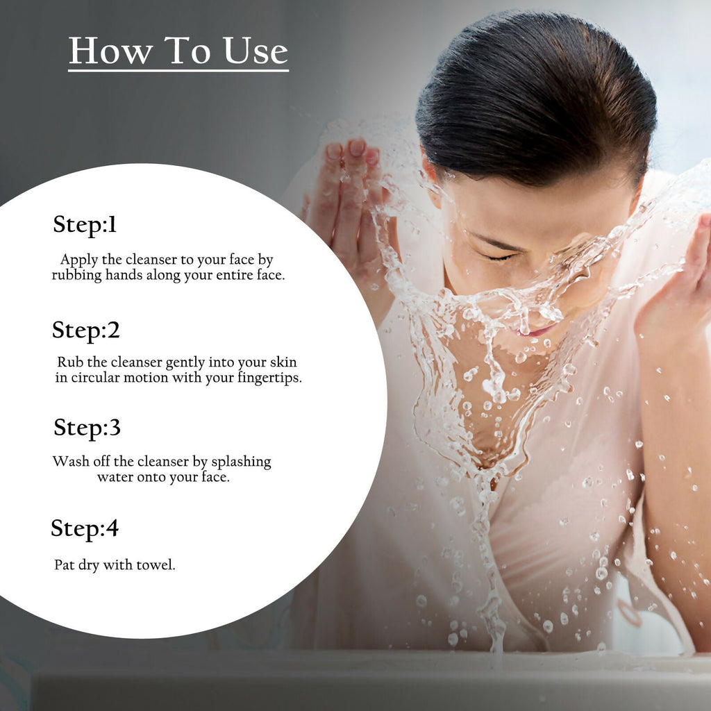 Globus Naturals Pearl Face Wash with Vitamin-E & Niacinamide | Grocsy