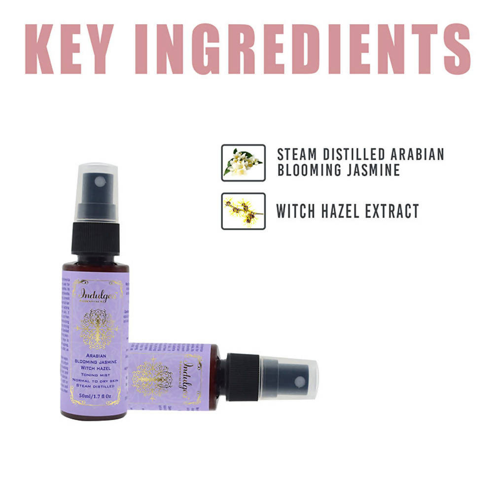 Indulgeo Essentials Arabian Blooming Jasmine Witch Hazel Toning Mist | Grocsy