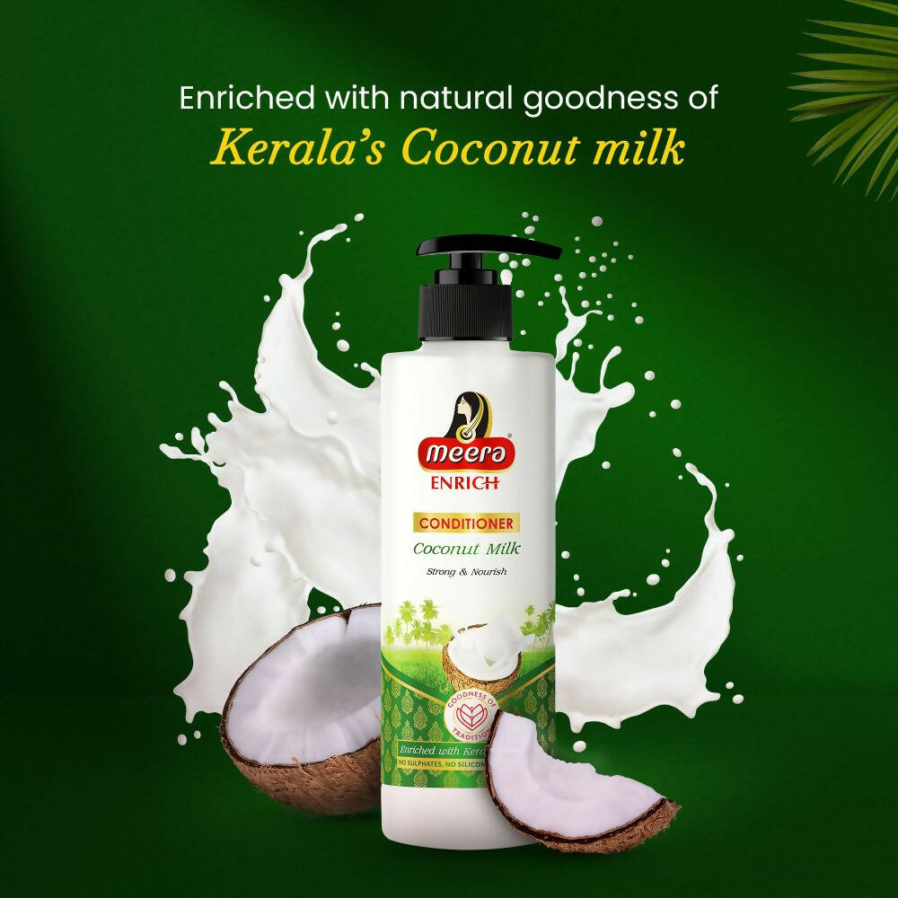 Meera Enrich Conditioner with Coconut Milk For Strong & Nourish | Grocsy