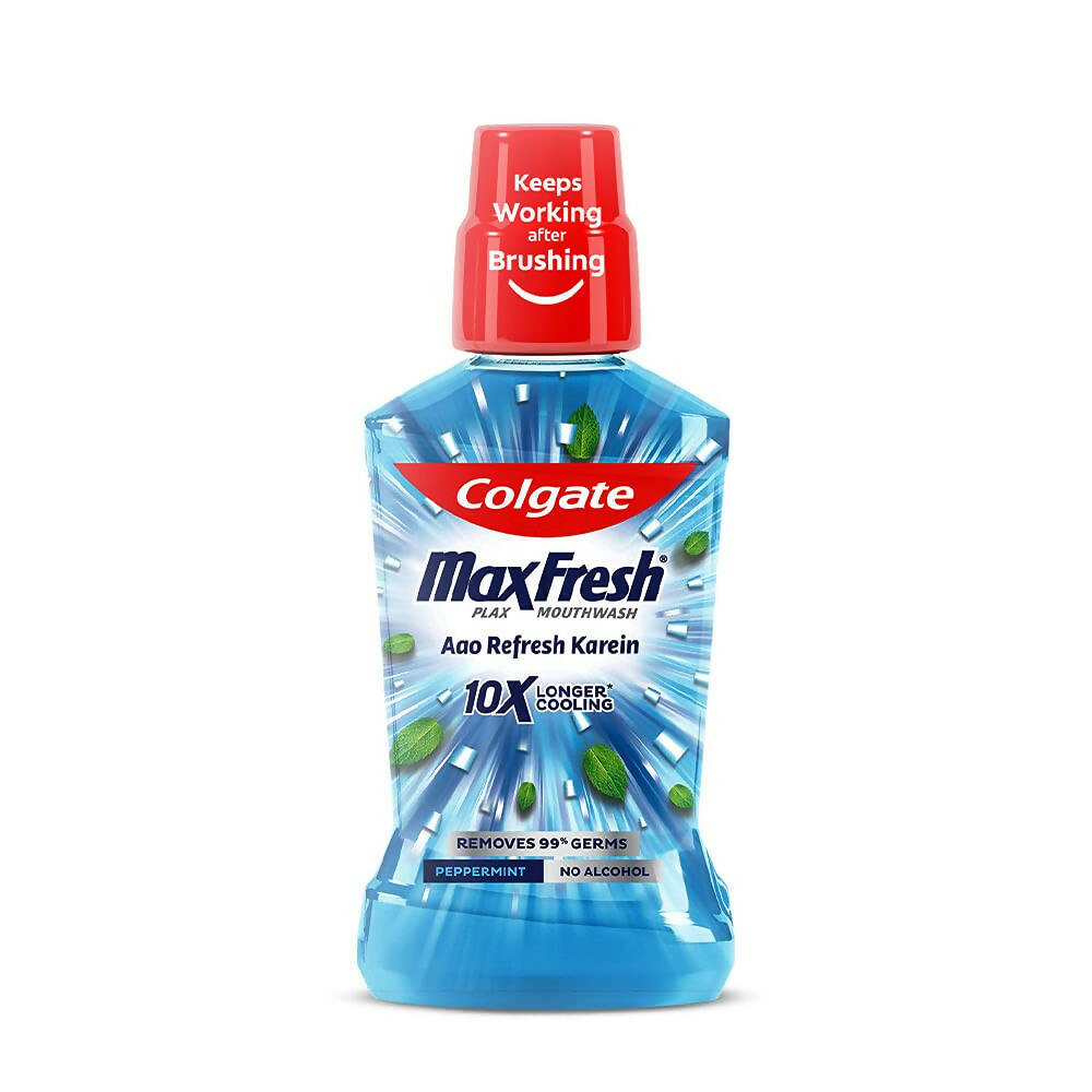 Colgate Plax Pepper Mint Mouthwash Aao Refresh Karein | Grocsy