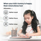 Miduty Probiotics+ Kids - Pre, Pro & Postbiotic, 6B CFU, Sunfiber, Butyrate – Gut & Immune Support | Grocsy
