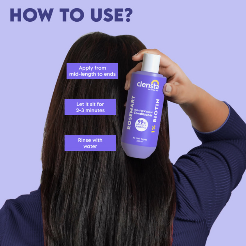 Clensta Rosemary Hair Fall Control Conditioner | Grocsy
