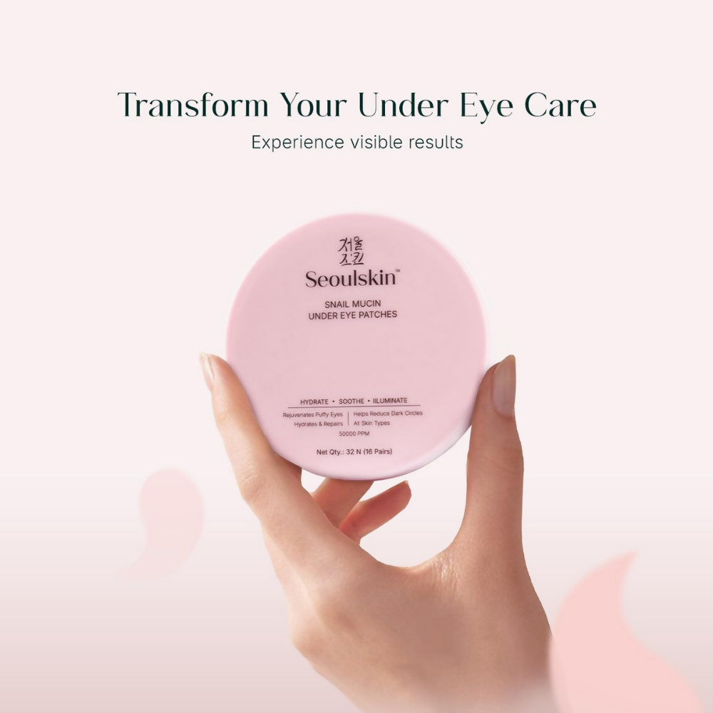 Seoulskin Snail Mucin Under Eye Serum Patches | Grocsy