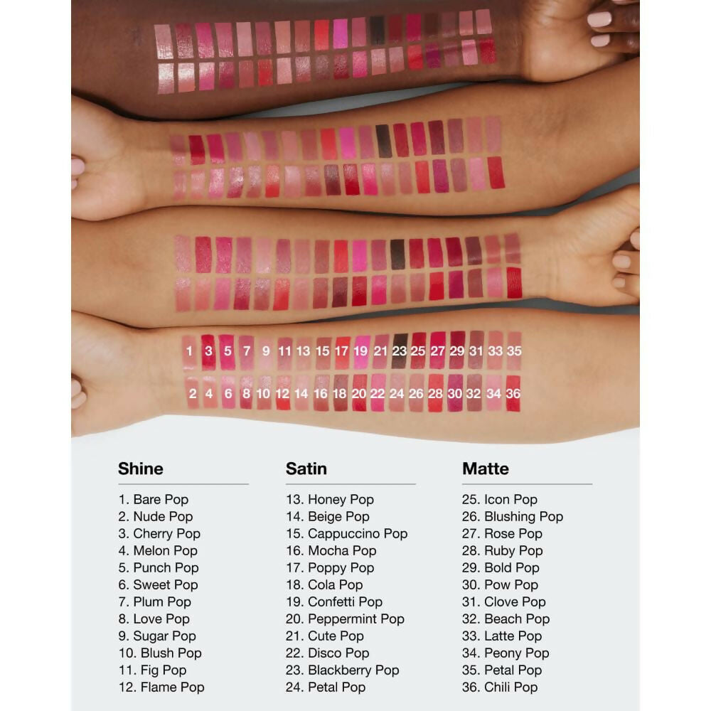 Clinique Pop Longwear Lipstick - Beige | Grocsy