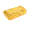 Asmaani Satin 7 Pocket Yellow Bow Jewellery Kit | Grocsy