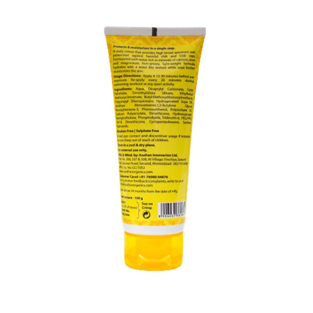 Azafran Organics D’fend SPF 30+ Creme | Grocsy