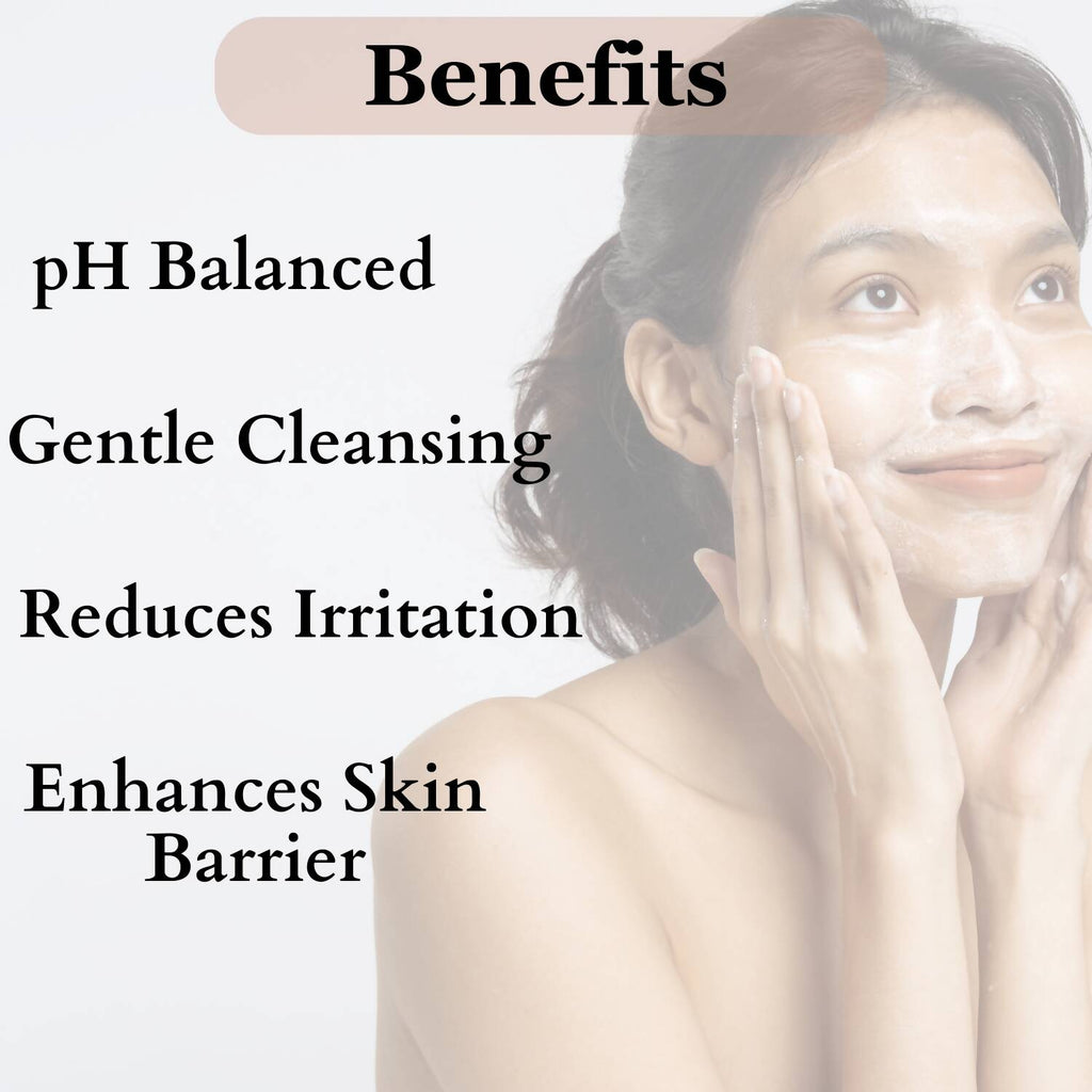 Dermistry Sensitive & Dry Skin Calming Face Wash & Calming Soothening Face Cream | Grocsy