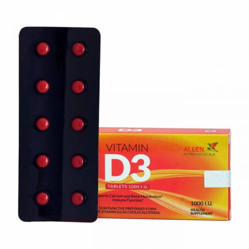 Allen Homeopathy Vitamin D3 Tablets | Grocsy