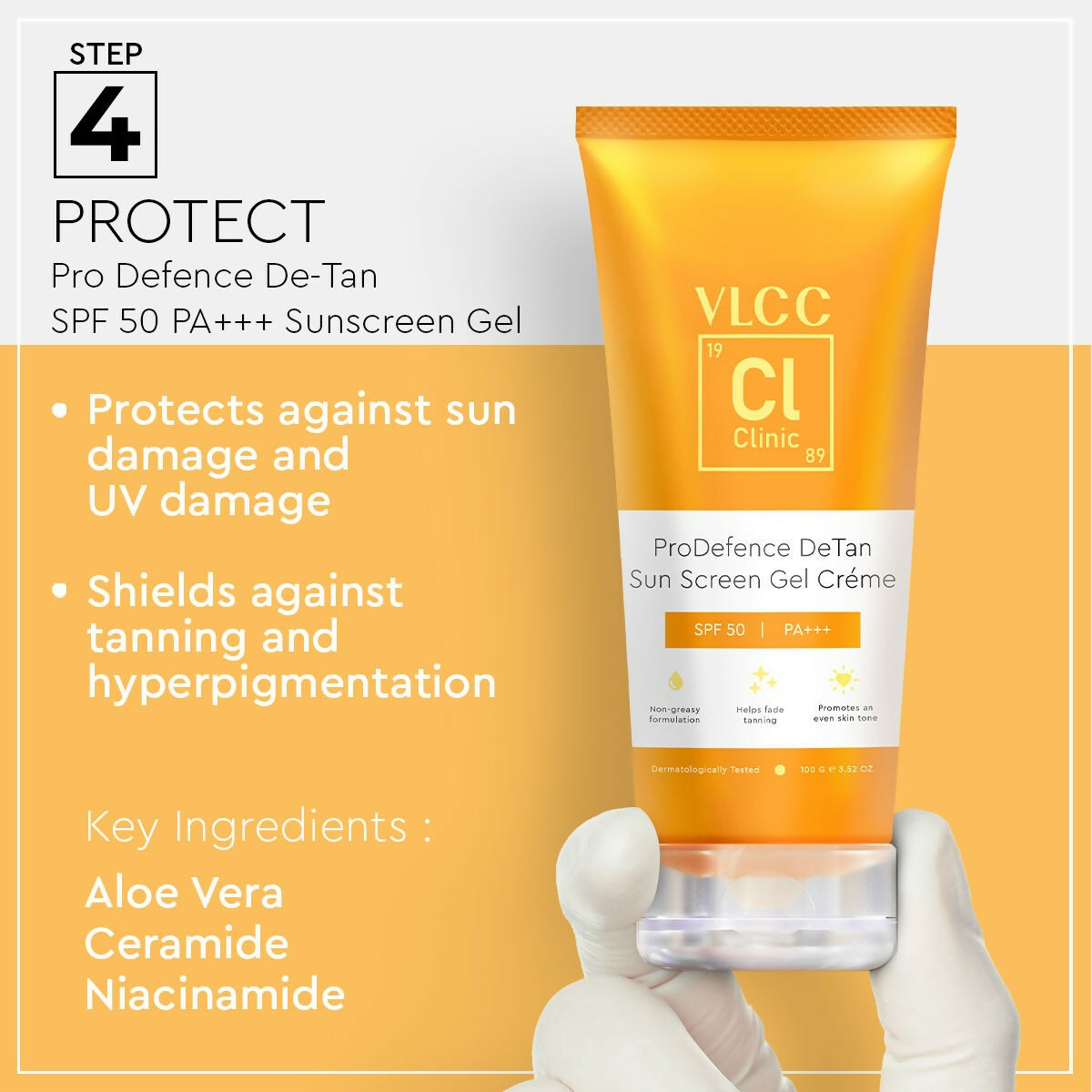 VLCC Clinic Acne Control Regime CSMS (Cleanser, Serum, Moisturizer, Sunscreen) For Acne Care Combo | Grocsy