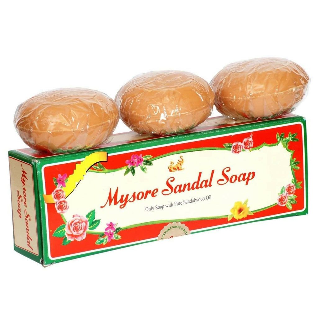 Mysore Sandal Soap with Pure Sandalwood Oil | Grocsy