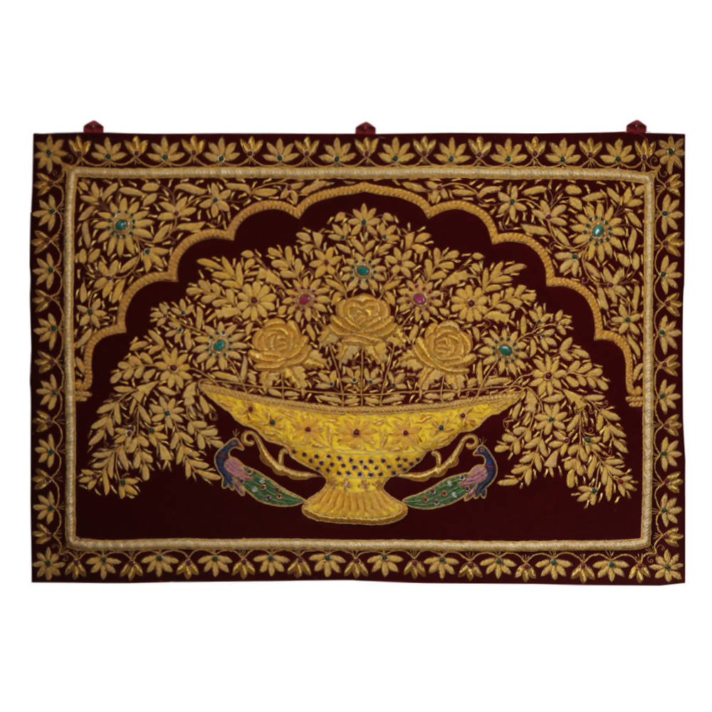 Nizalia Jewel Carpet Wall Hanging (NZJW202) | Grocsy