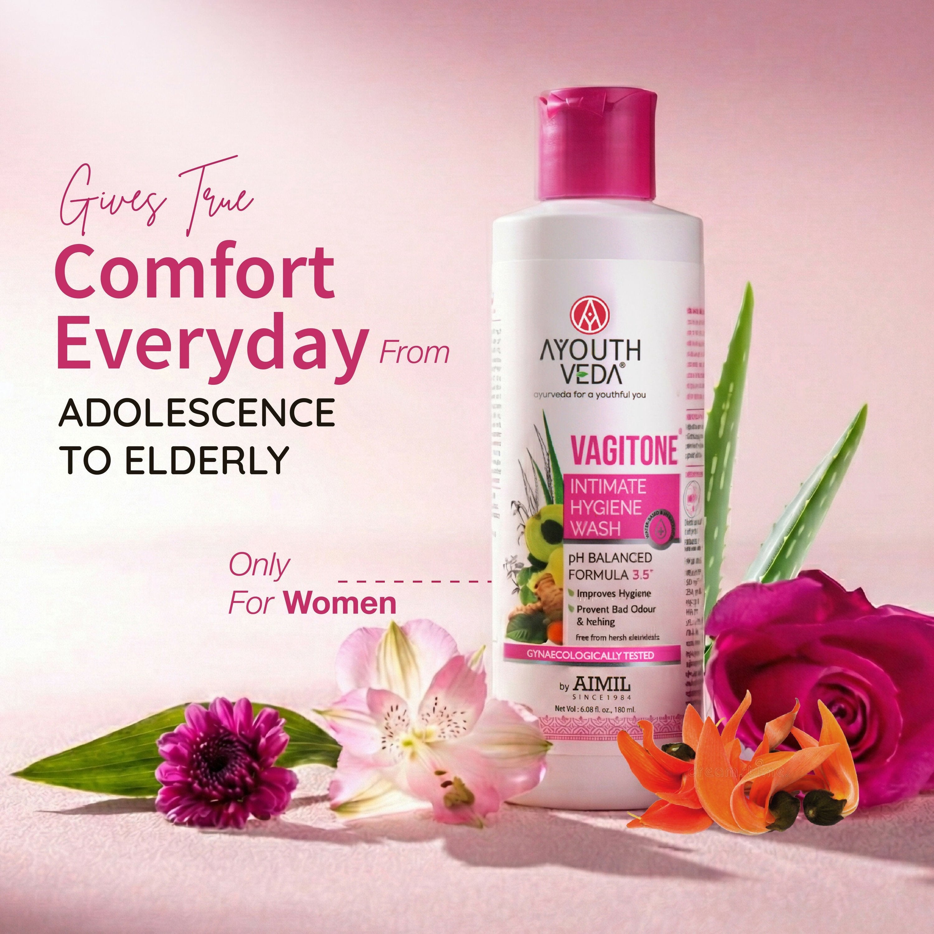 Ayouthveda Ayouthveda Vagitone Intimate Hygiene Wash | Grocsy