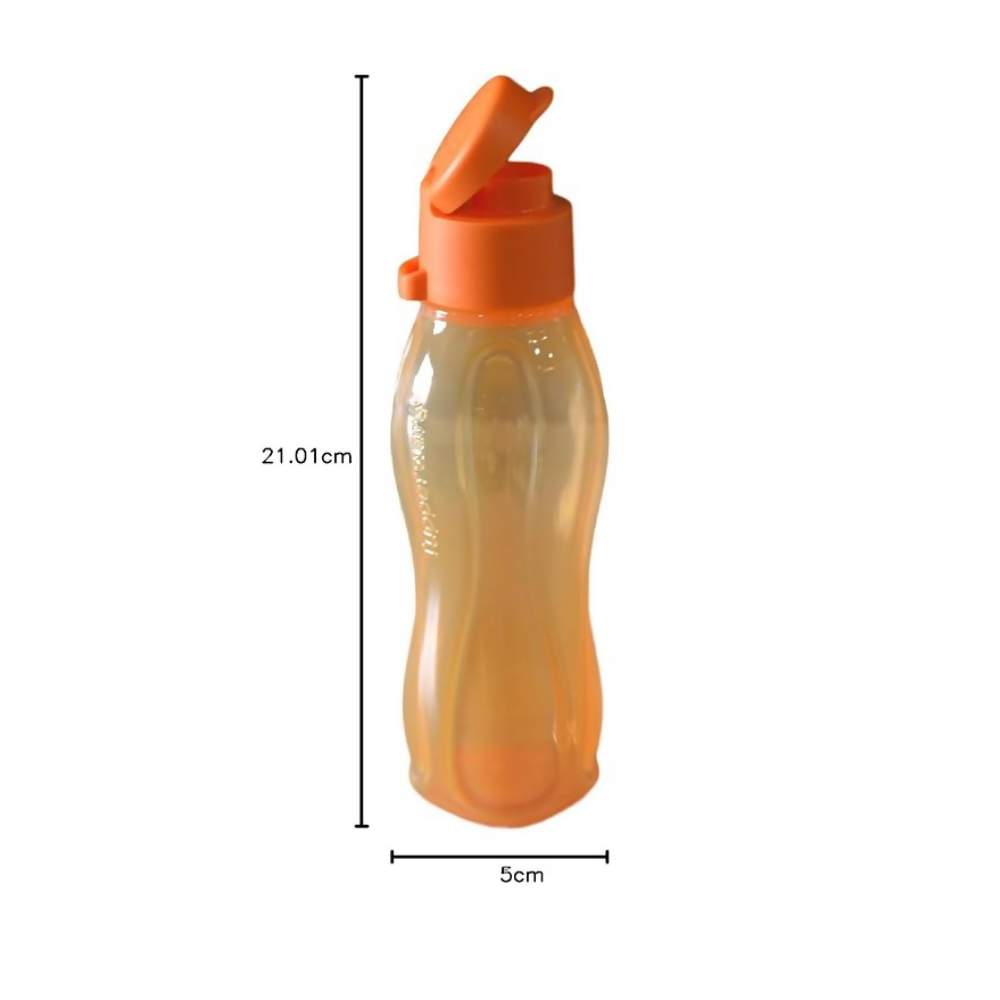 Tupperware Aquasafe Plastic Bottle Set with Fliptop | Grocsy