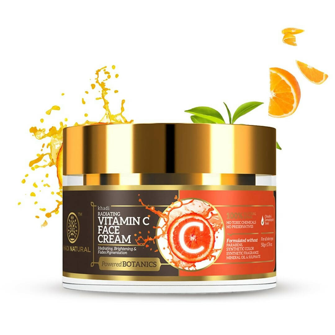 Khadi Natural Vitamin C Face Cream | Grocsy