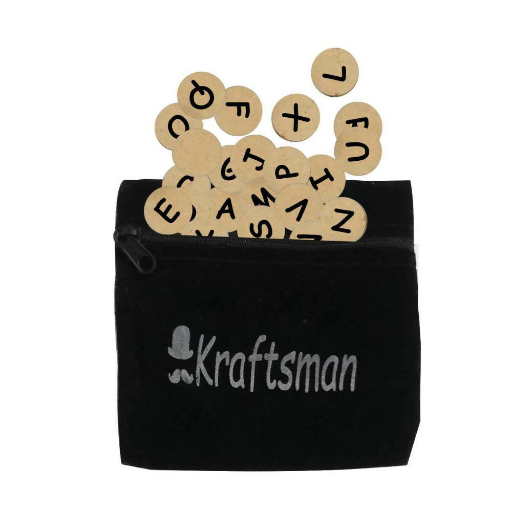 Kraftsman Kindergarten Educational Growing and Knowing Game (English Capital Letters Mini Sentence Maker) | Grocsy