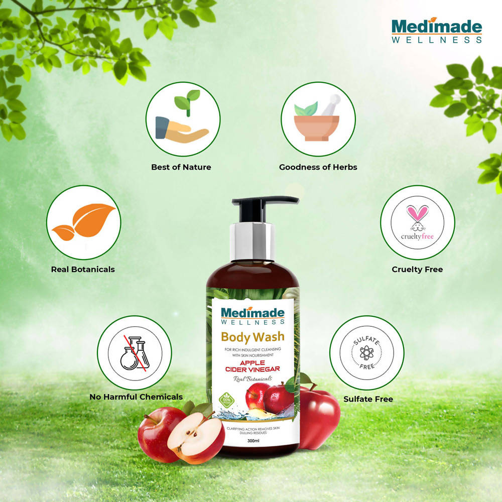 Medimade Wellness Apple Cider Vinegar Body Wash | Grocsy
