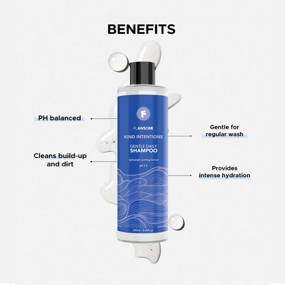 Flawsome Kind Intentions Gentle Daily Shampoo | Grocsy