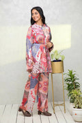Myshka Women Multi Printed Bling & Sparkly Co-Ords | Grocsy