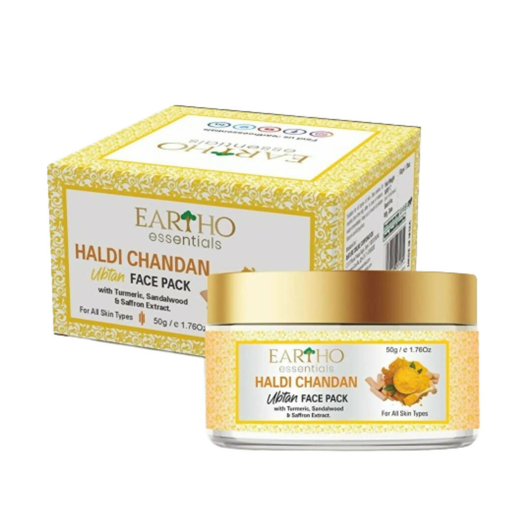 Eartho Essentials Haldi Chandan Ubtan Face Pack | Grocsy
