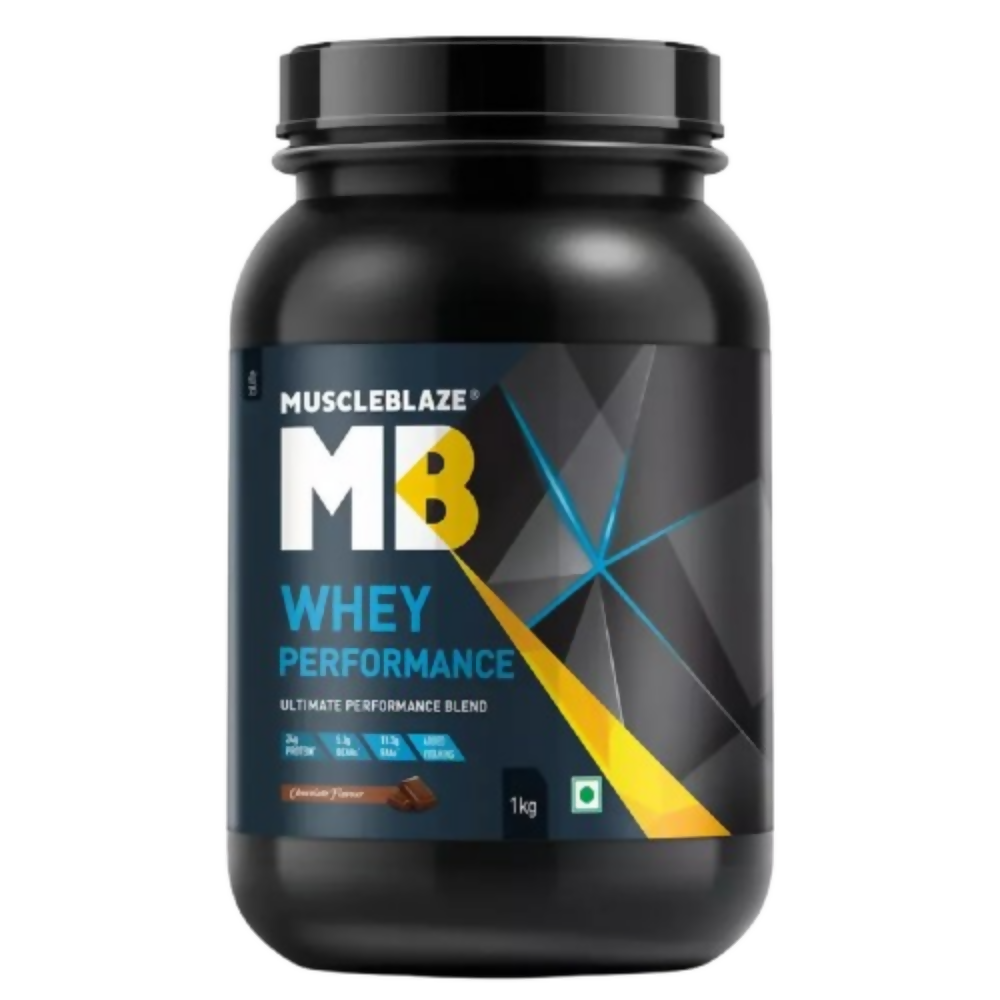 MuscleBlaze Whey Performance Protein Chocolate | Grocsy
