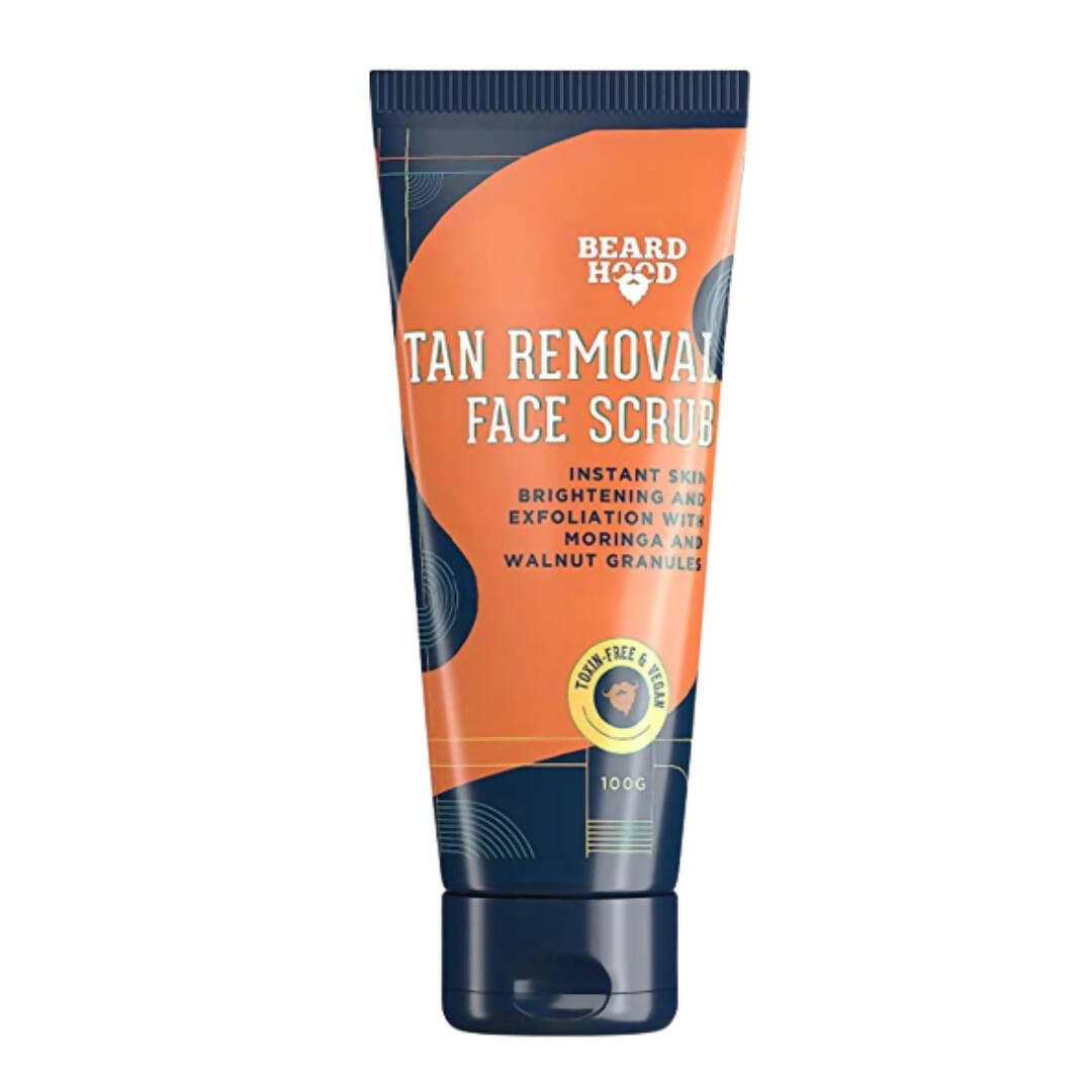 Beardhood De Tan Removal Face Scrub | Grocsy