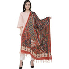A R Silk Modal Kalamkari Print Dupatta | Grocsy