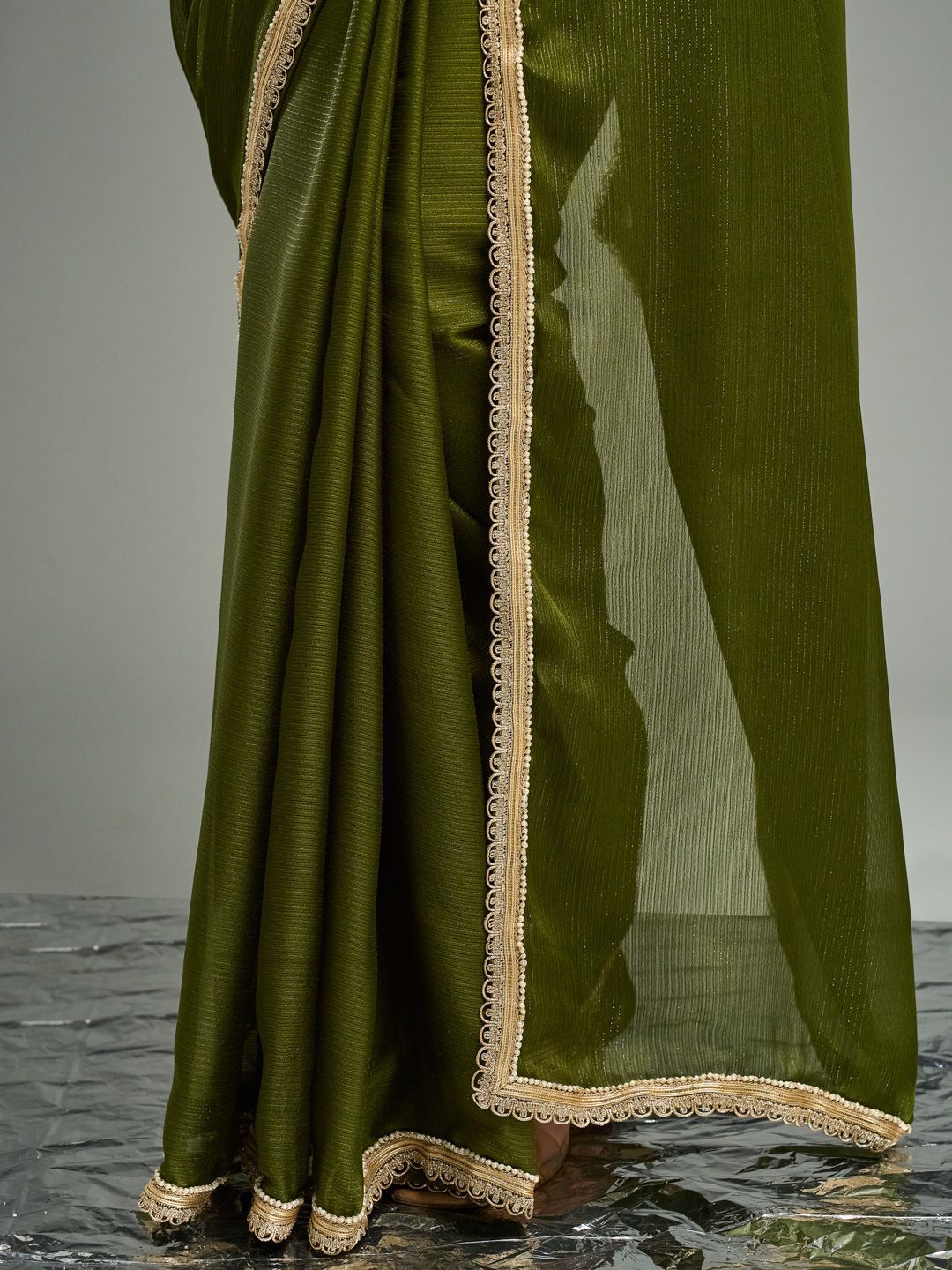 kasee Embellished EmbroideredSaree | Grocsy