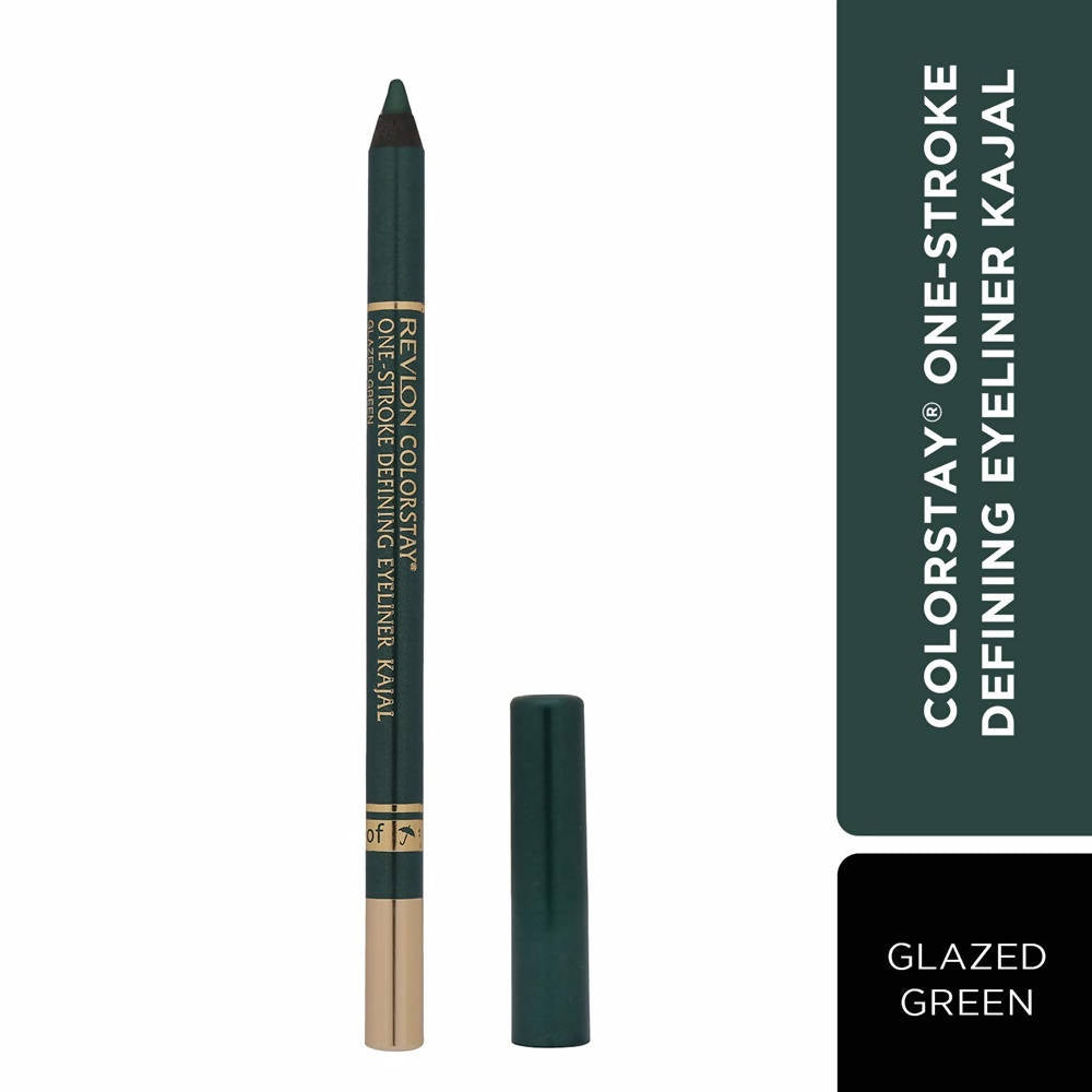 Revlon Colorstay One-Stroke Defining Eyeliner Kajal - Glazed Green | Grocsy