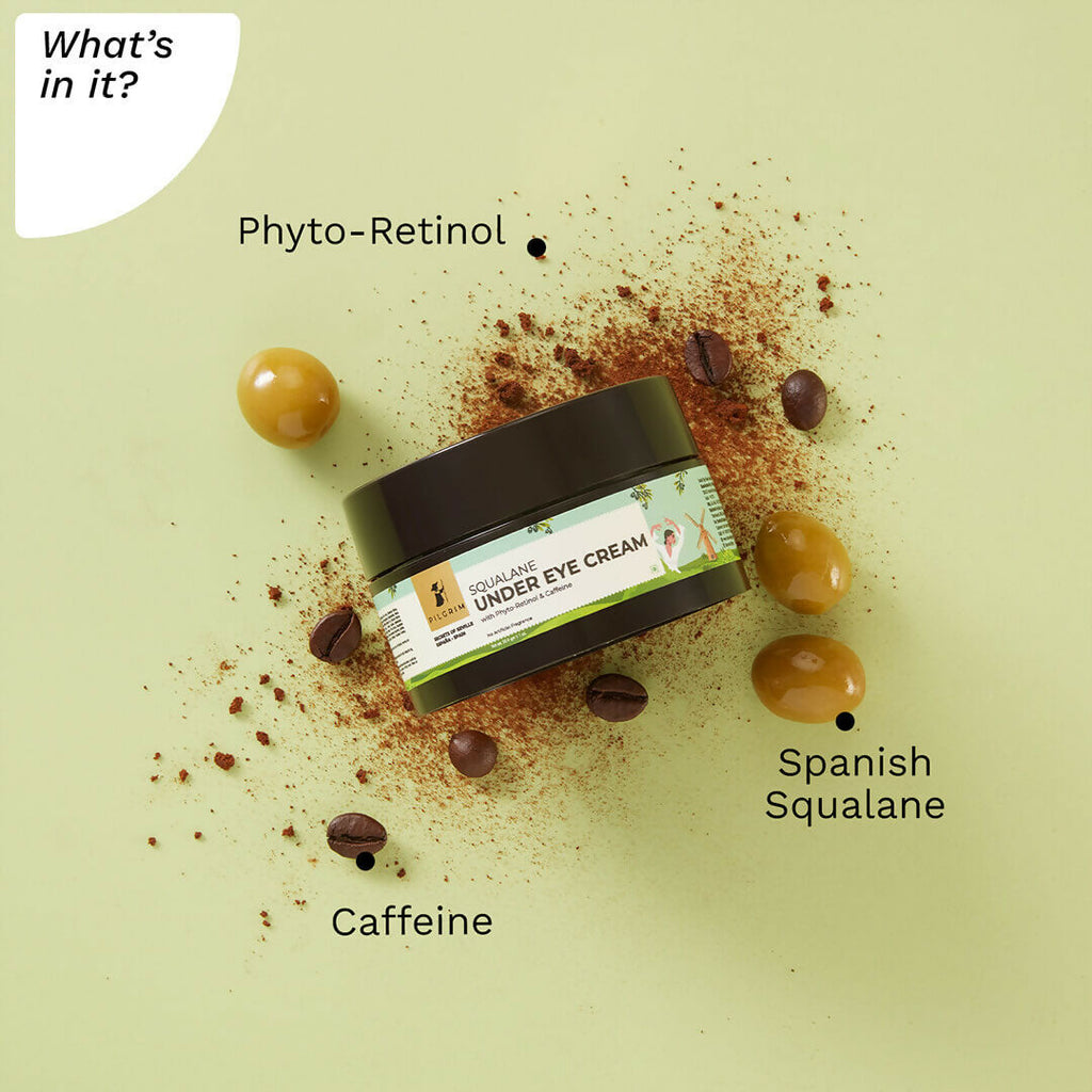 Pilgrim Under Eye Cream Rejuvenation Surge With Plant Alternative Retinol & Caffeine | Grocsy