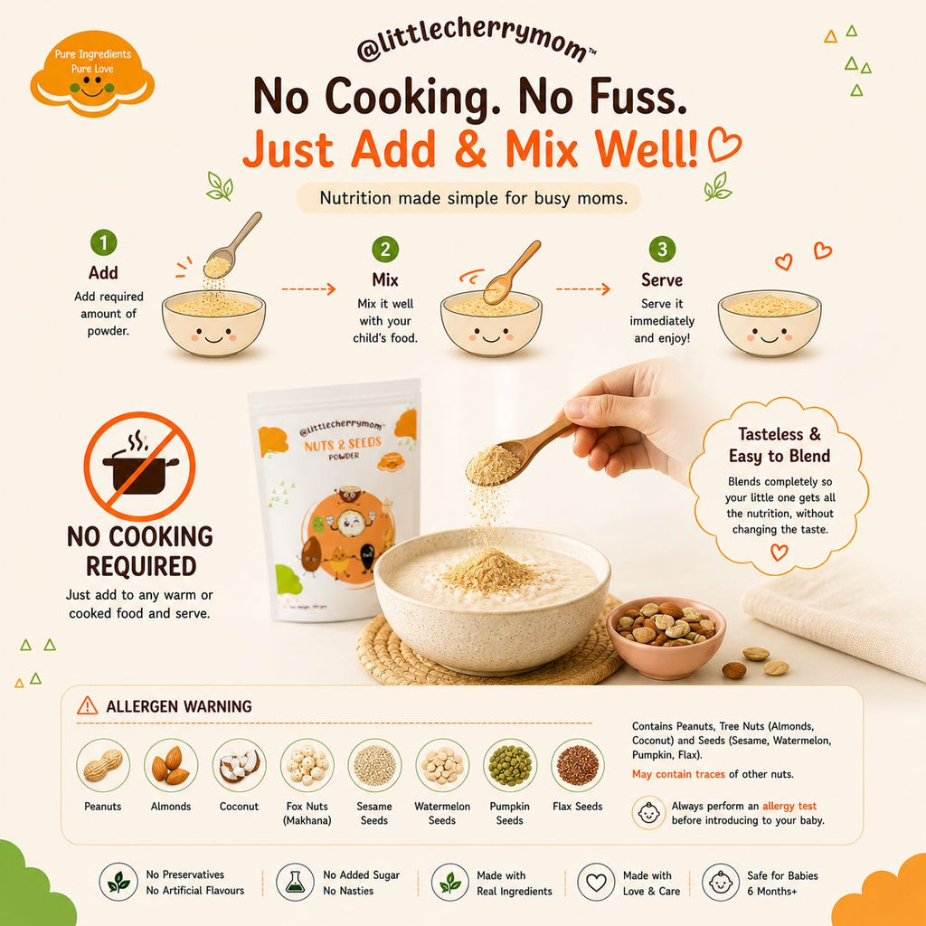 Littlecherrymom Nuts & Seeds Powder | Grocsy