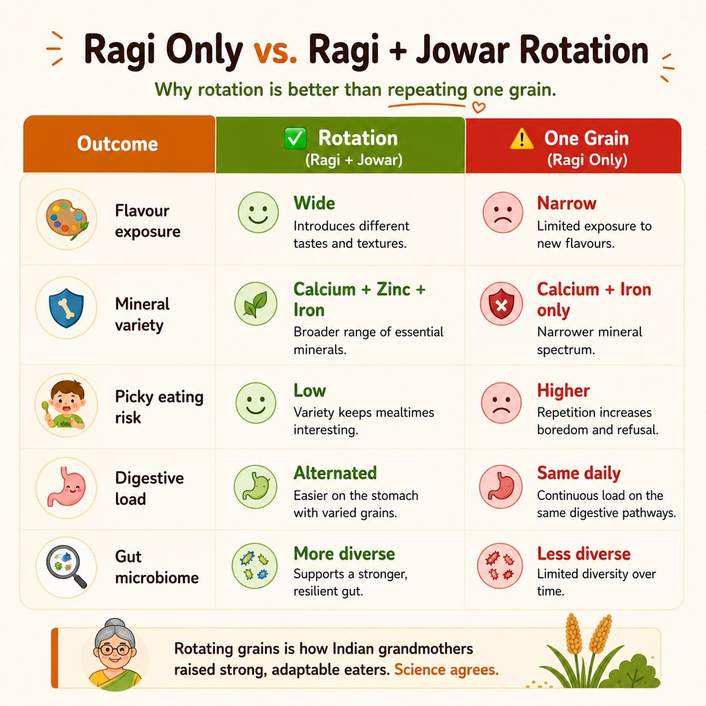 Littlecherrymom Sprouted Jowar Flour | Grocsy