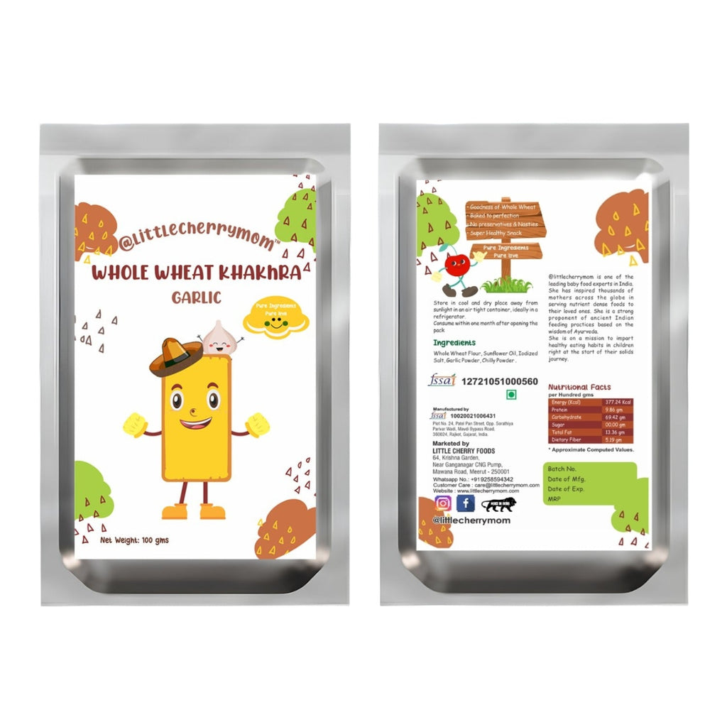 Littlecherrymom Whole Wheat Khakhra Combo | Grocsy
