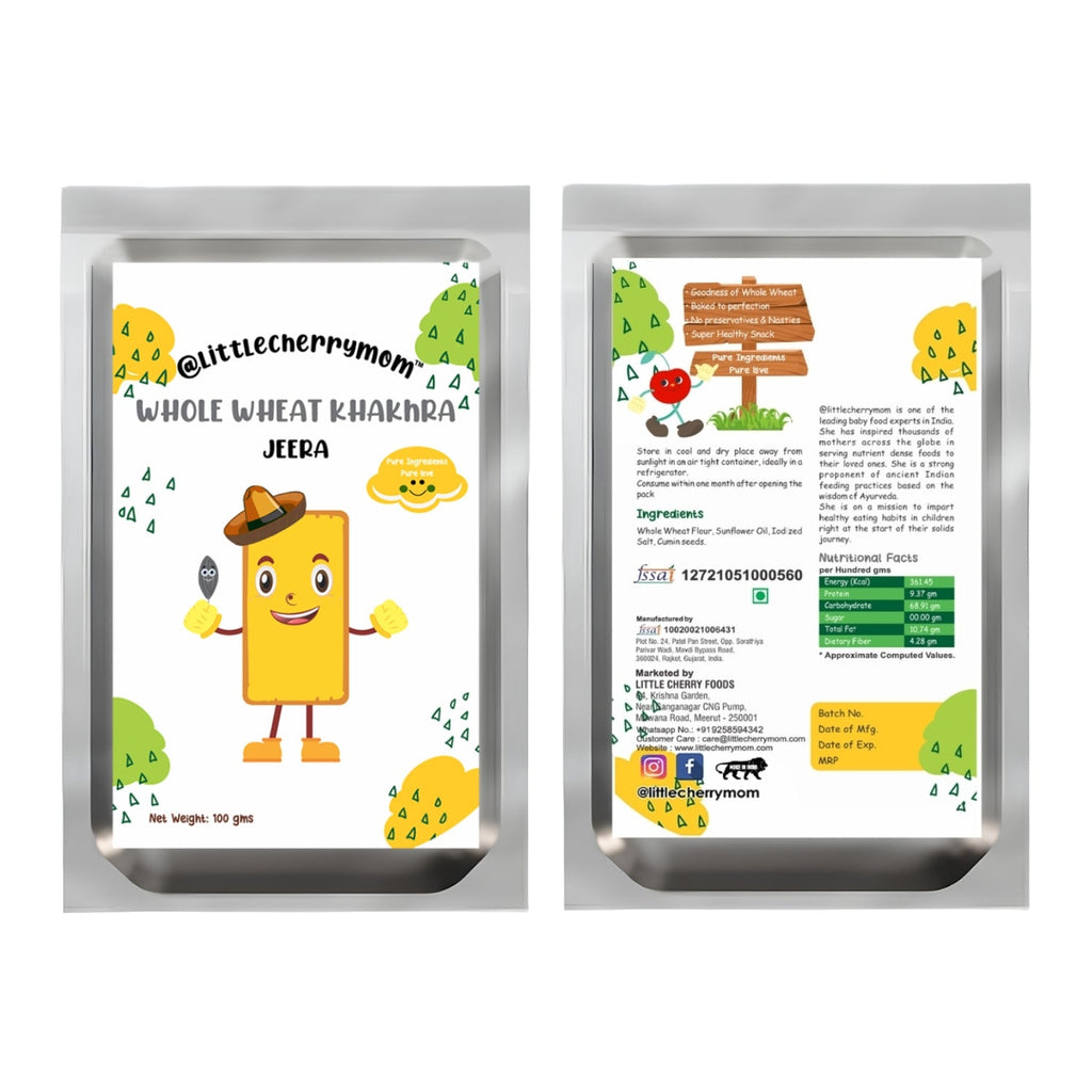 Littlecherrymom Whole Wheat Khakhra Combo | Grocsy