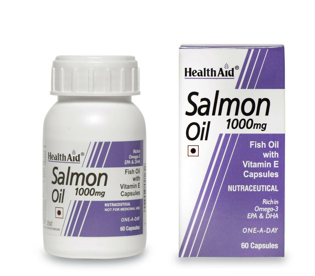 HealthAid Salmon Oil 1000 mg Capsules