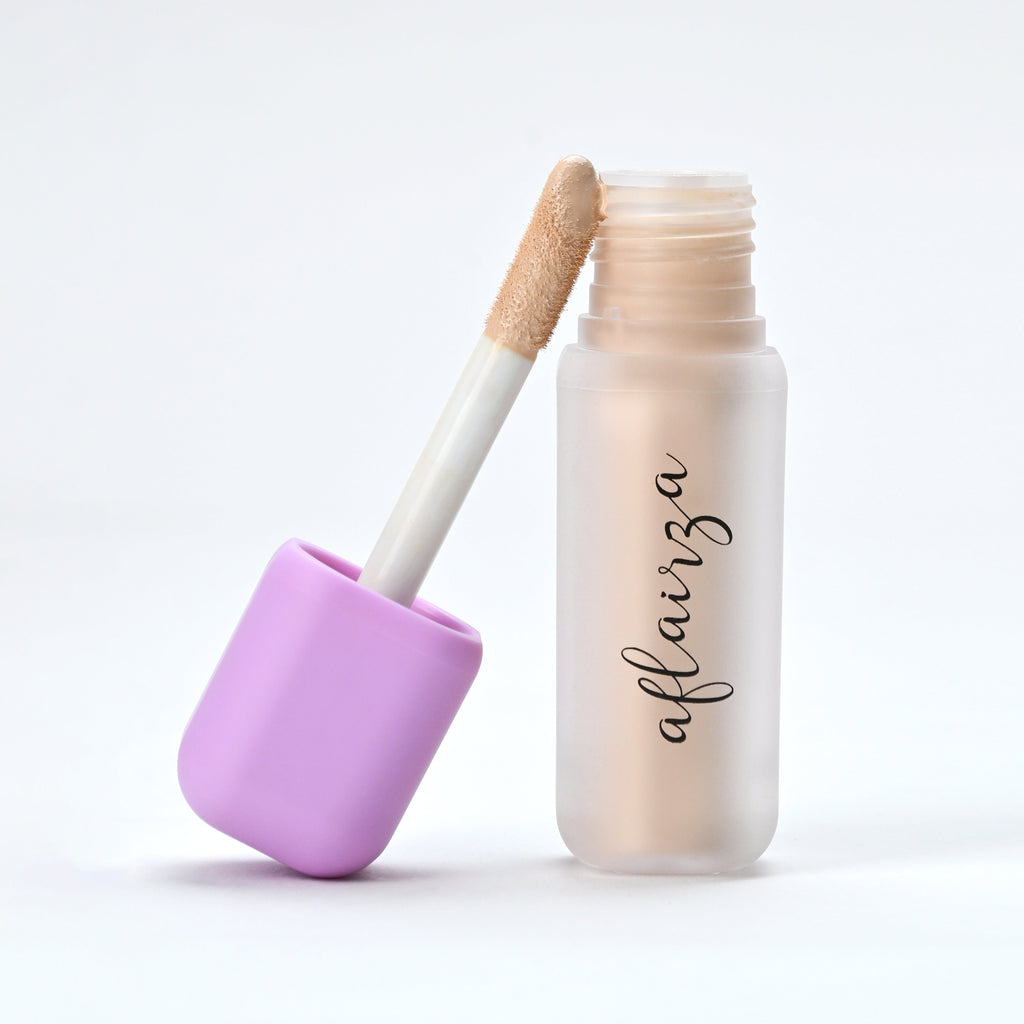 Aflairza Couvre Moi Liquid Concealer for Full Coverage, Lightweight & Seamless Blend | Grocsy