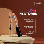MARS Cosmetics Blossom liquid Concealer - Light Ivory | Grocsy
