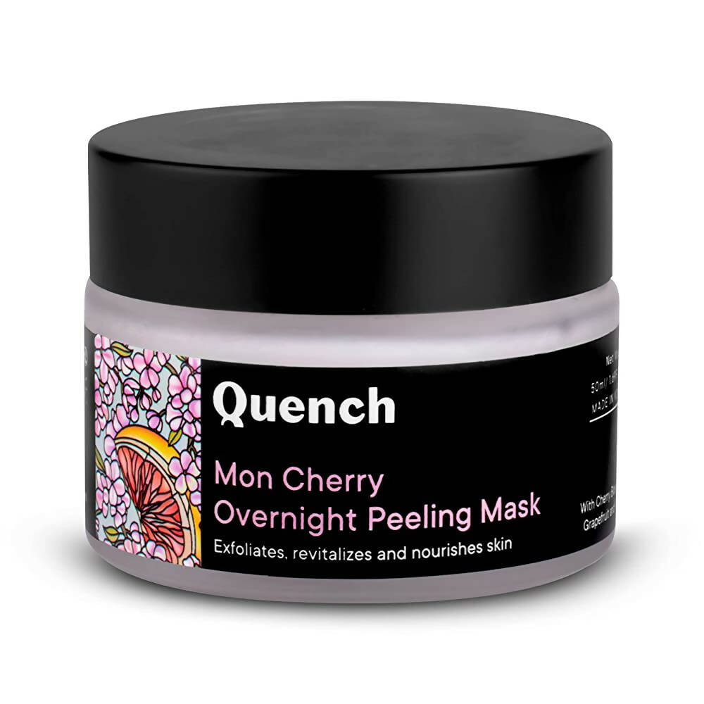 Quench Botanics Mon Cherry Overnight Peeling Mask - Korean Skincare | Grocsy