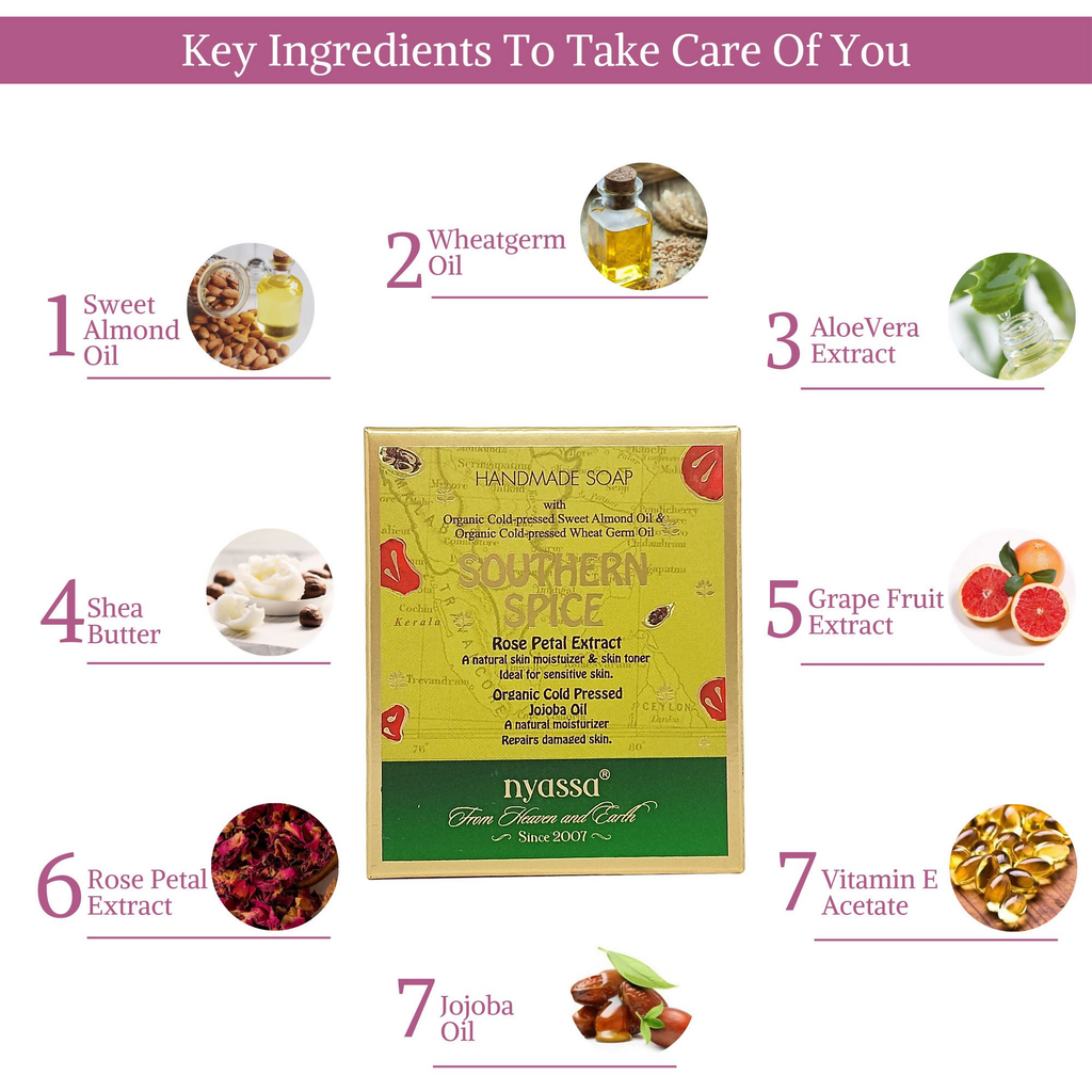 Nyassa Southern Spice Handmade Soap | Grocsy