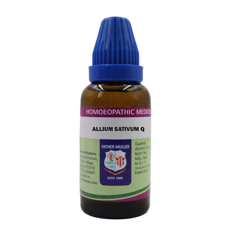 Father Muller Allium Sativum Mother Tincture Q | Grocsy