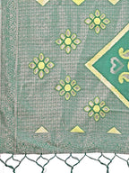 Shree Shyam Fashion Sajni Light Green Linen Cotton Saree | Grocsy