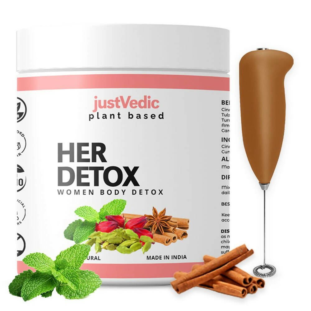 Just Vedic Her Detox Drink Mix | Grocsy