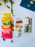 Shuddh Natural Edible Wholistic Colour | Ayurvedic Thandai Powder | Ubtan Based Herbal Gulal | Holi Gift Hamper | Grocsy