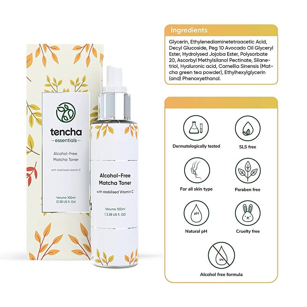 Tencha Essentials Alcohol Free Matcha Toner | Grocsy