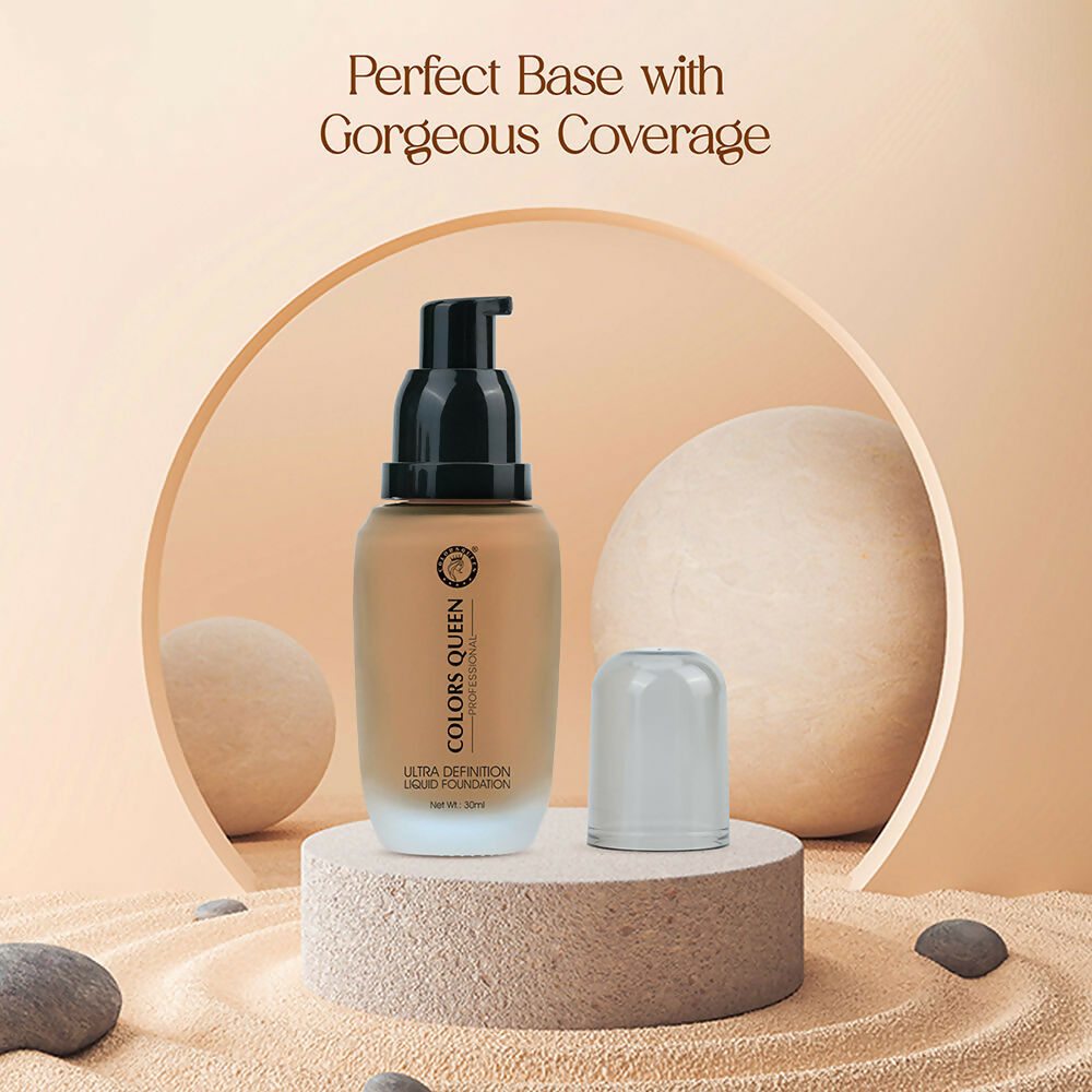 Colors Queen Ultra Definition Liquid Foundation - Paraliness | Grocsy