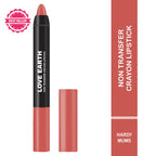 Love Earth Non Transfer Crayon Lipstick-Hardy Mums | Grocsy